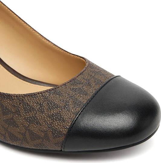 MICHAEL KORS Γοβες Perla Flex 40T5PLMP1B 007 blk/brown