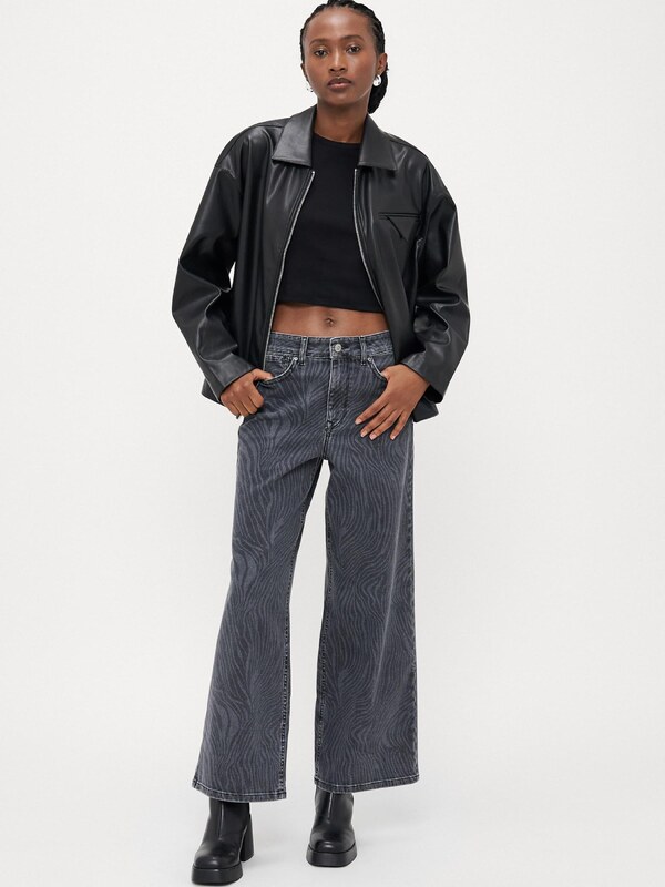 Only Petite Τζιν 'ONLMADISON BLUSH' γκρι ντένιμ