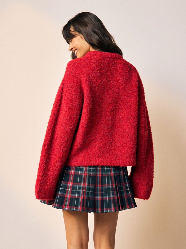 Next Πουλόβερ κερασί