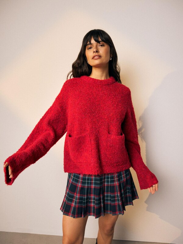 Next Πουλόβερ κερασί