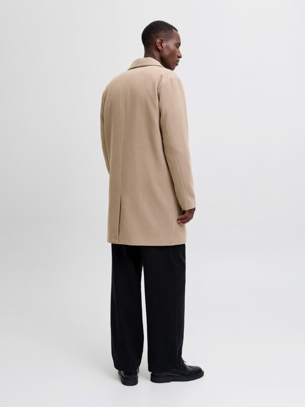 JACK & JONES Ανοιξιάτικο και φθινοπωρινό παλτό 'JJEHARRIS' γκριζομπέζ