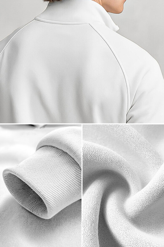 UnitedKind Horse Jumping Minimal, Φούτερ σε Λευκό Χρώμα