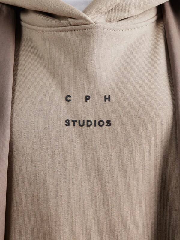 Copenhagen Studios Μπλούζα φούτερ χακί