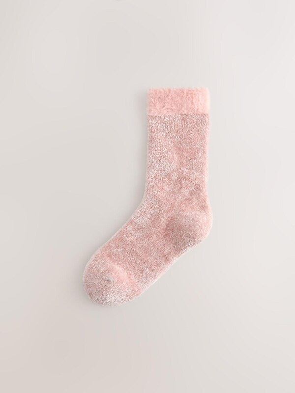 Next Κάλτσες γκρι / ρόδινο