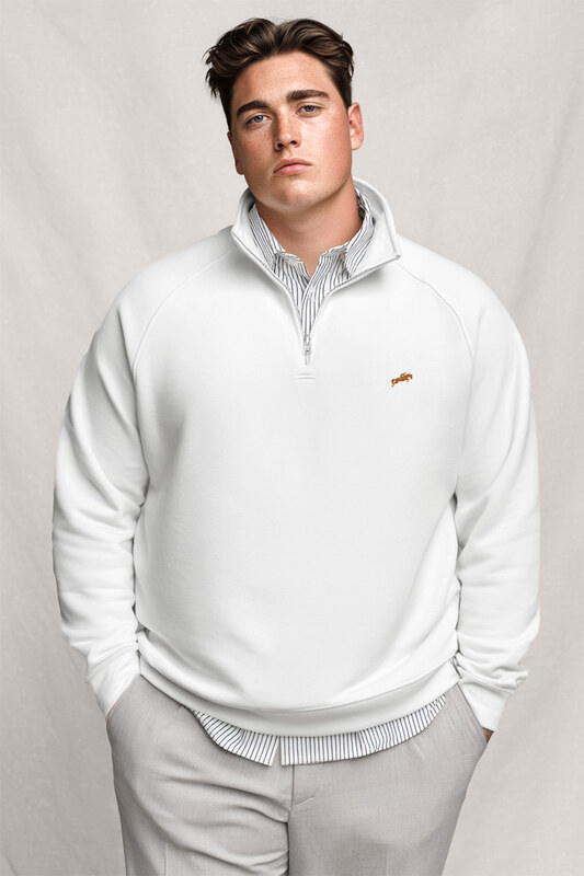 UnitedKind Horse Jumping Minimal, Φούτερ σε Λευκό Χρώμα