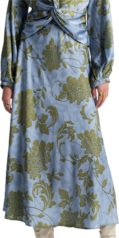 MOUTAKI Φουστα 25.02.101 light blue