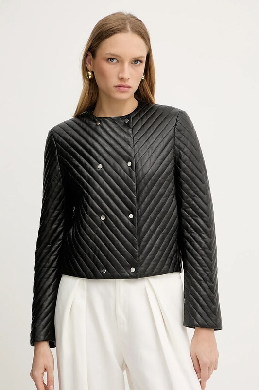 Δερμάτινο μπουφάν BOSS Bashinah