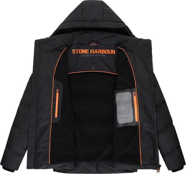 STONE HARBOUR Χειμερινό μπουφάν 'Gavriloo XX' μαύρο