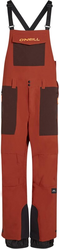 O'NEILL Παντελόνι πεζοπορίας σκούρο πορτοκαλί / μαύρο