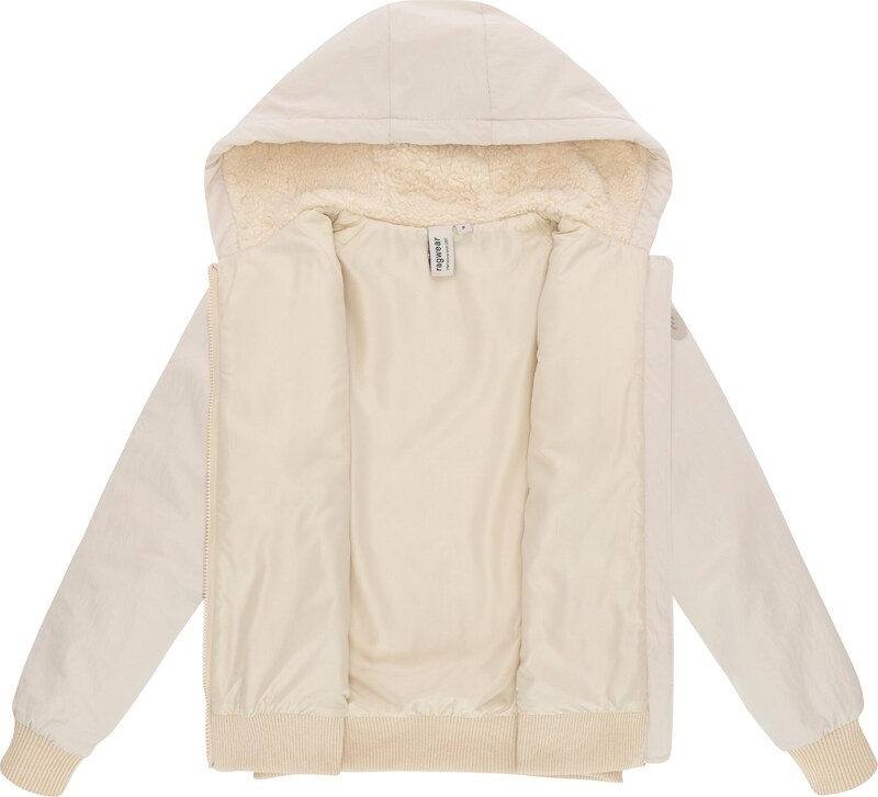 Ragwear Φθινοπωρινό και ανοιξιάτικο μπουφάν 'Talianita Youmodo' εκρού