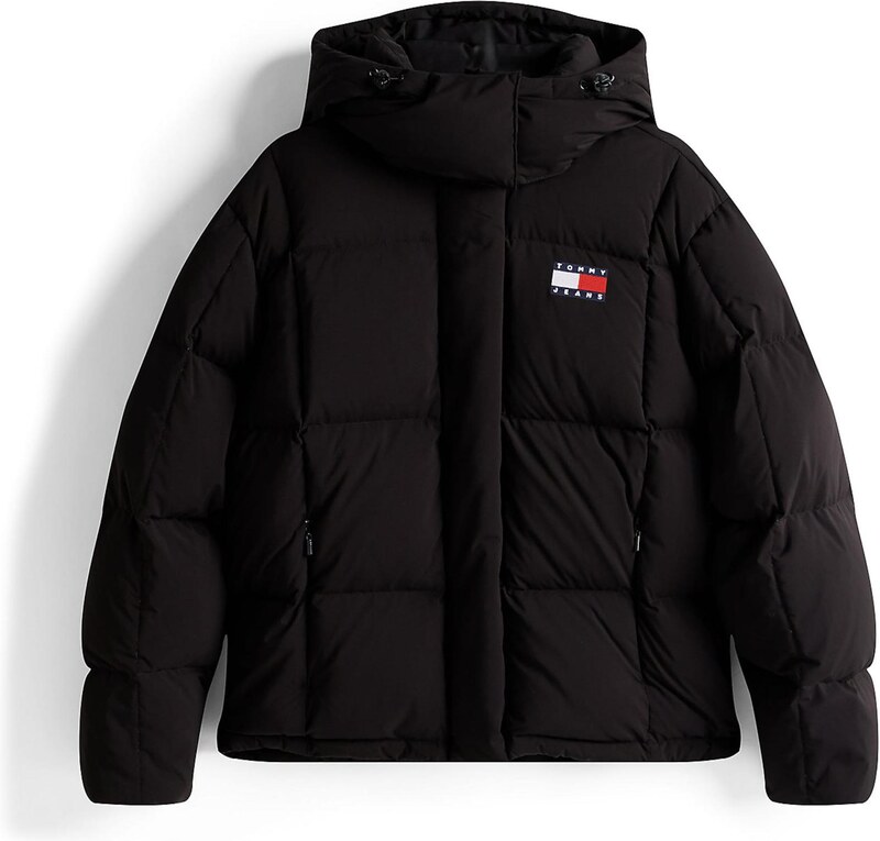 Tommy Jeans Χειμερινό μπουφάν 'Alaska' μαύρο