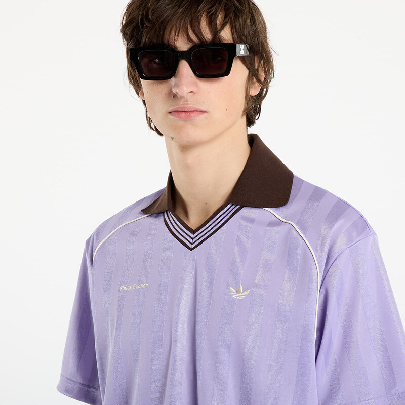 adidas Originals T-shirt adidas x Wales Bonner Football T-Shirt UNISEX Light Purple S