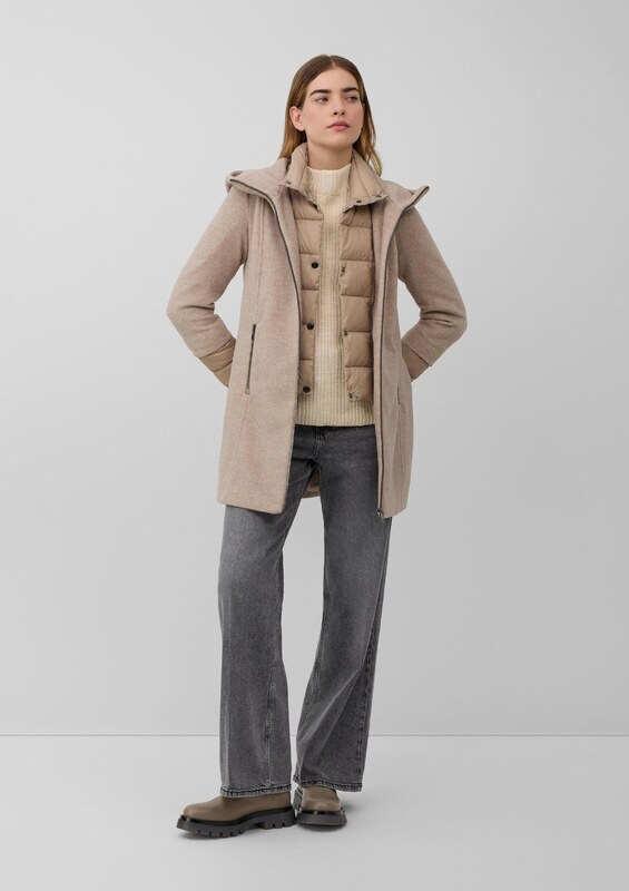 s.Oliver Ανοιξιάτικο και φθινοπωρινό παλτό μπεζ