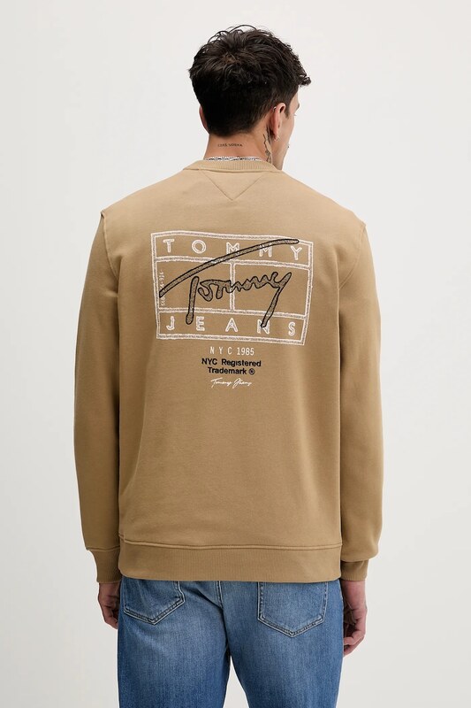 Βαμβακερή μπλούζα Tommy Jeans