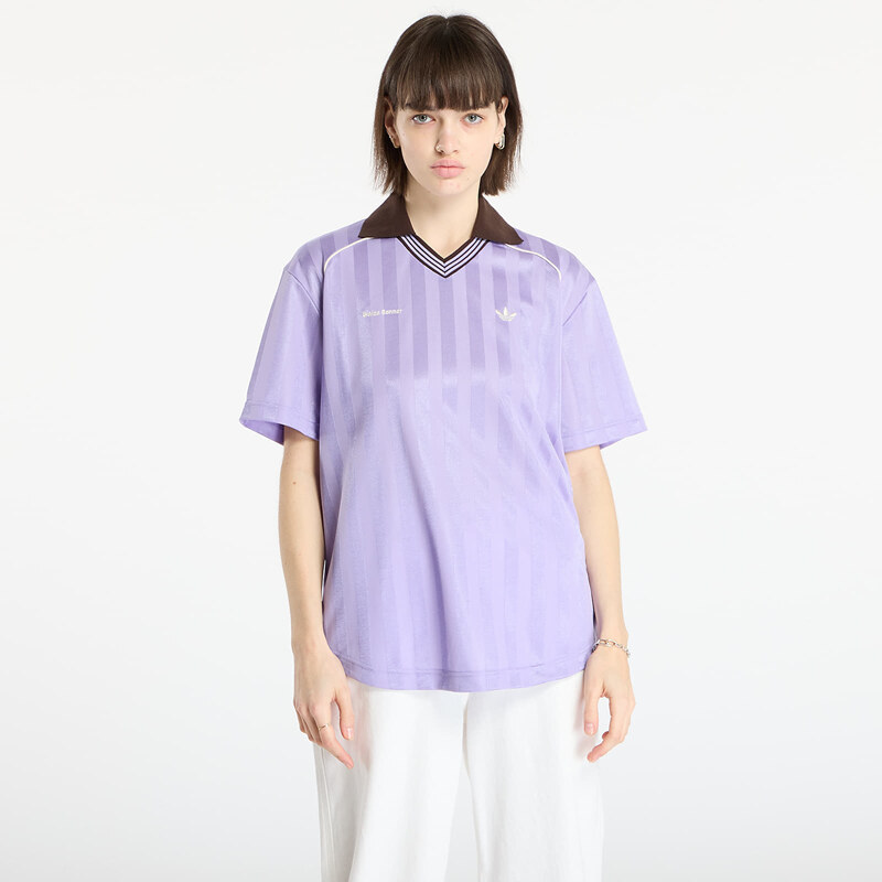 adidas Originals T-shirt adidas x Wales Bonner Football T-Shirt UNISEX Light Purple S