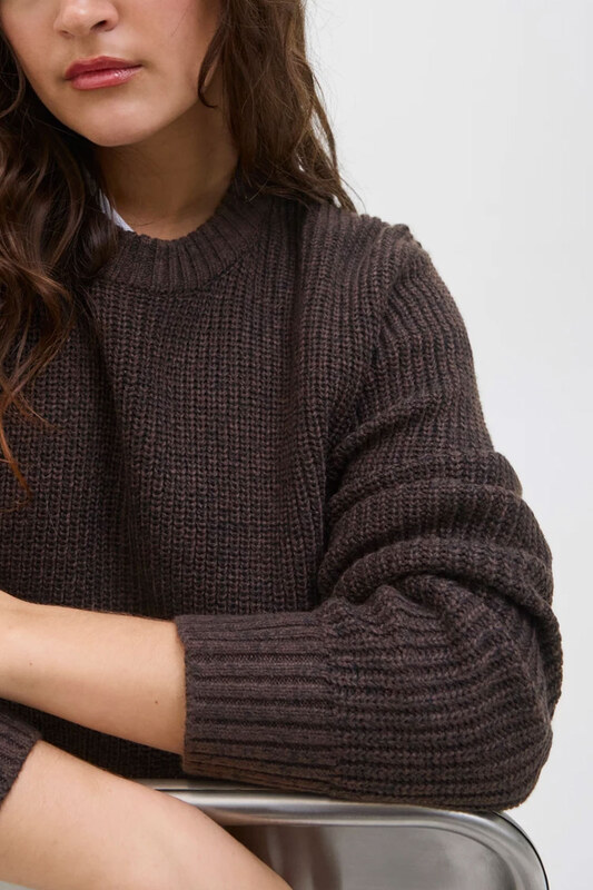 JJXX Πουλοβερ Jxglobal Crew Neck Knit 12288012 19-0840 TCX delicioso
