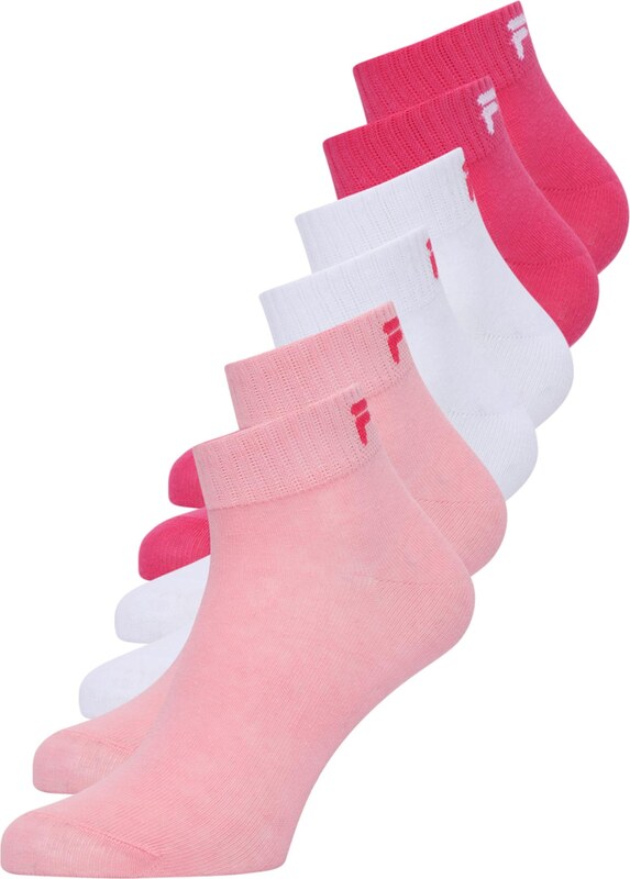 FILA Κάλτσες ροζ / ρόδινο / λευκό