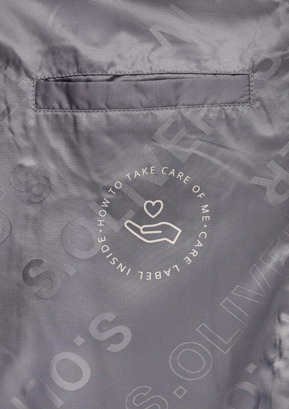 s.Oliver Ανοιξιάτικο και φθινοπωρινό παλτό γκρι