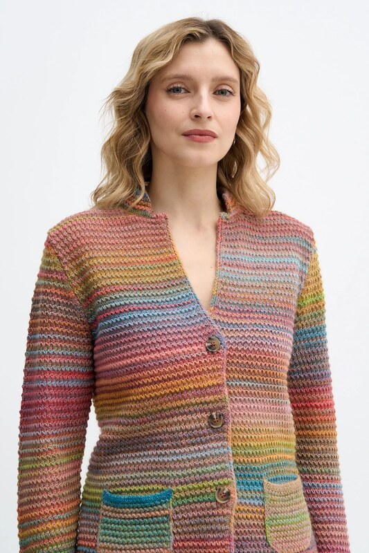 Ζακέτα με προσθήκη μαλλιού United Colors of Benetton