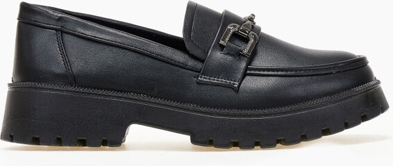 issue Loafers με διακοσμητική αγκράφα - Μαύρο - 032012