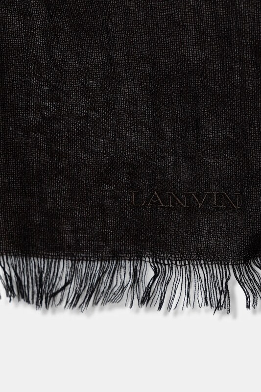Μάλλινο κασκόλ Lanvin