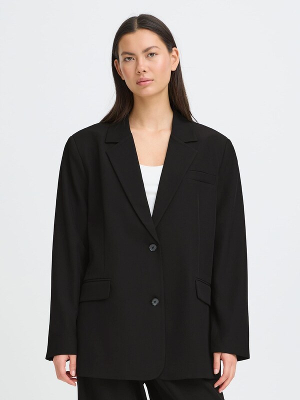 ICHI Μπλέιζερ 'IHFAVA' μαύρο