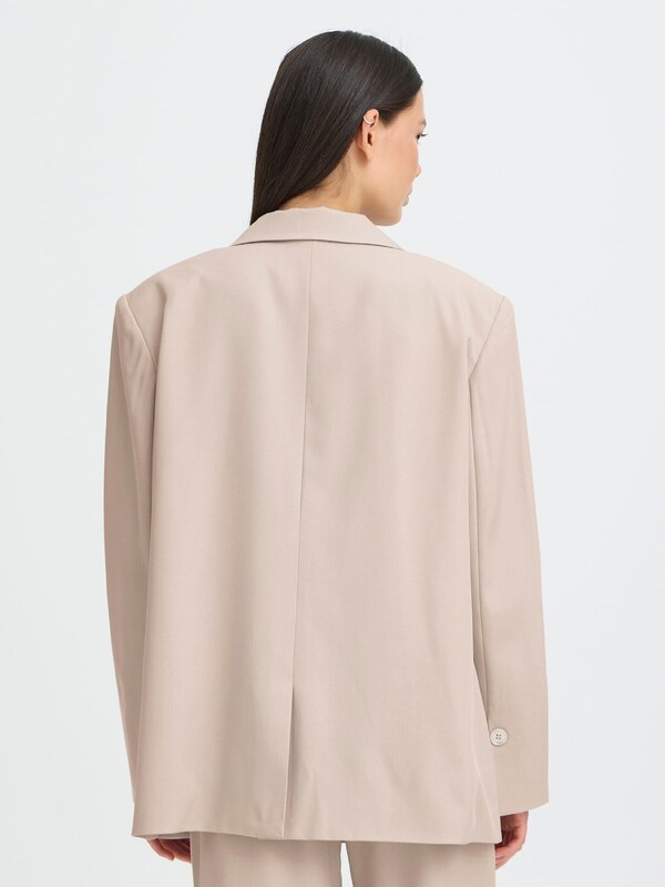 ICHI Μπλέιζερ 'IHFAVA' γκριζομπέζ