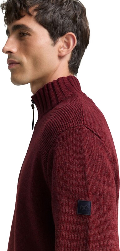 TOM TAILOR Πουλόβερ μπορντό