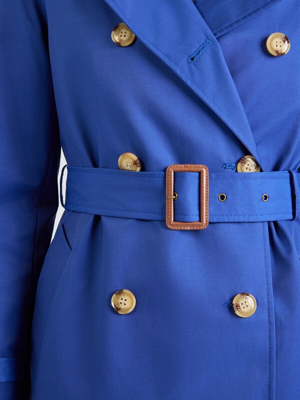 Lauren Ralph Lauren Ανοιξιάτικο και φθινοπωρινό παλτό μπλε ρουά