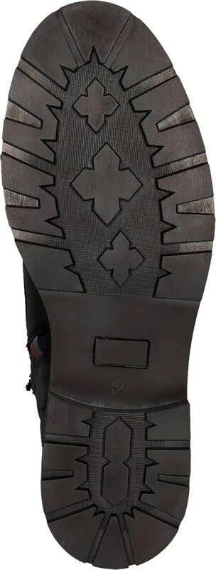 bugatti Μπότες με κορδόνια μαύρο