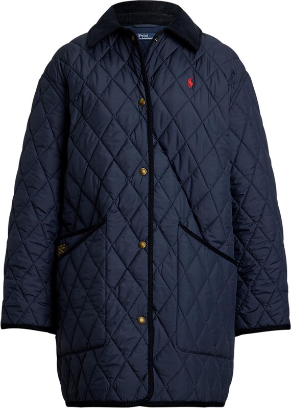 Polo Ralph Lauren Ανοιξιάτικο και φθινοπωρινό παλτό ναυτικό μπλε