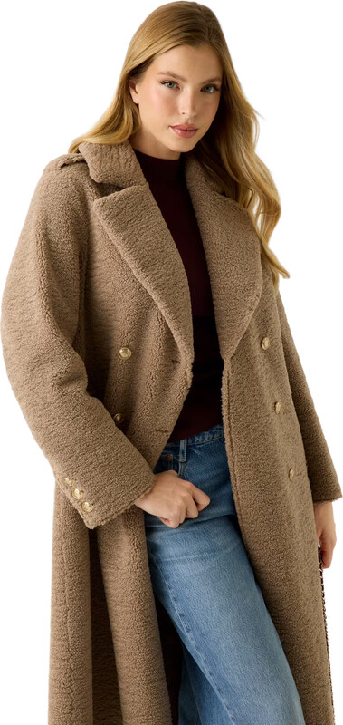 GUESS 'LAILA' ΓΟΥΝΙΝΟ ΠΑΛΤΟ ΓΥΝΑΙΚΕΙΟ W5BL62W4190-G1L7