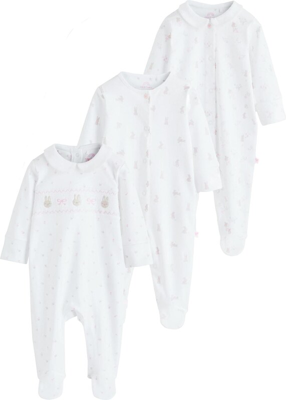 Next Πιτζάμα γκρι / ρόδινο / λευκό