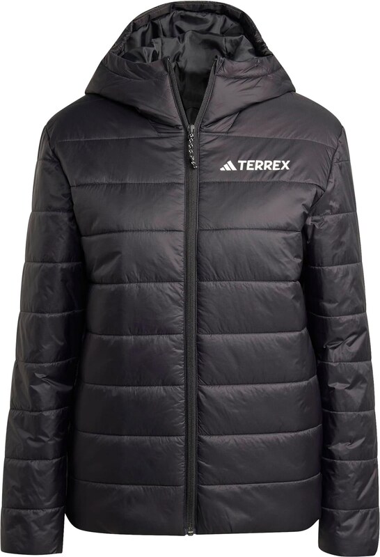 ADIDAS TERREX Μπουφάν πεζοπορίας 'Essentials' μαύρο / λευκό