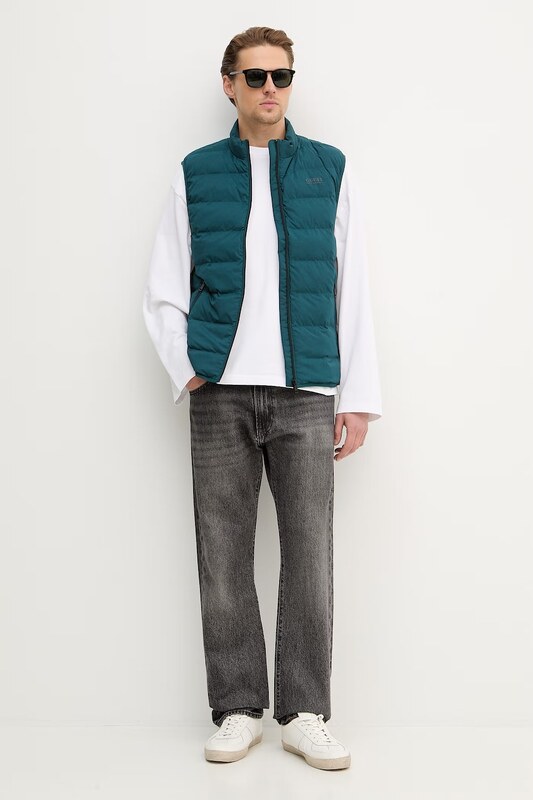 Αμάνικο μπουφάν Guess