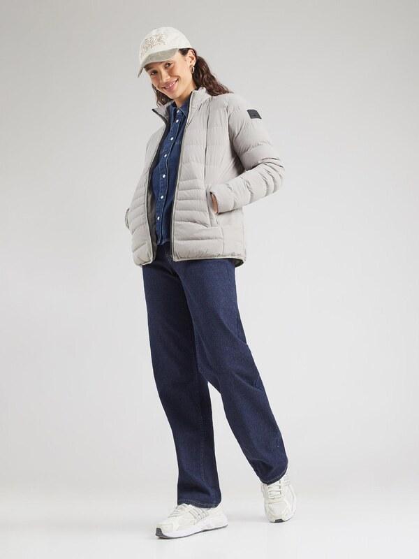 G-STAR Φθινοπωρινό και ανοιξιάτικο μπουφάν 'Foundation' ανοικτό γκρι