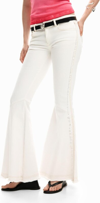 Desigual Τζιν λευκό