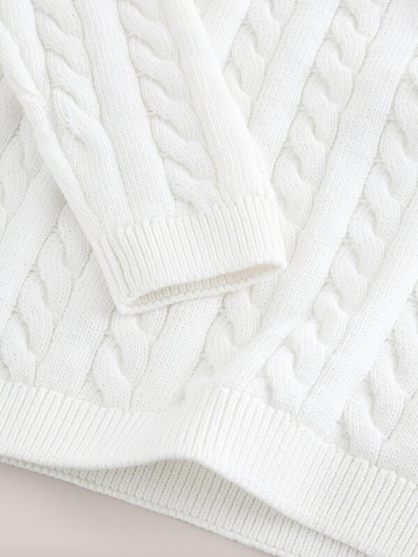 Next Πουλόβερ λευκό