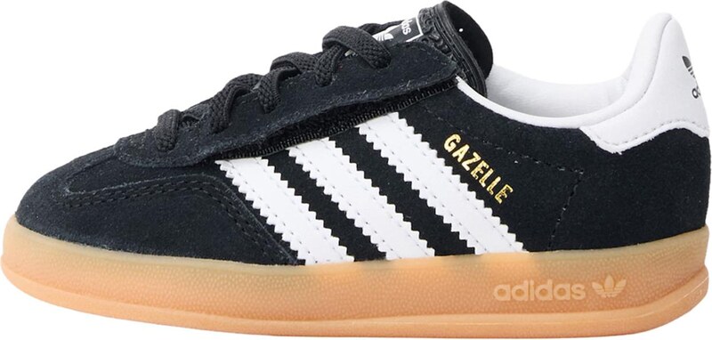 ADIDAS ORIGINALS Σνίκερ 'GAZELLE INDOOR' μαύρο / λευκό