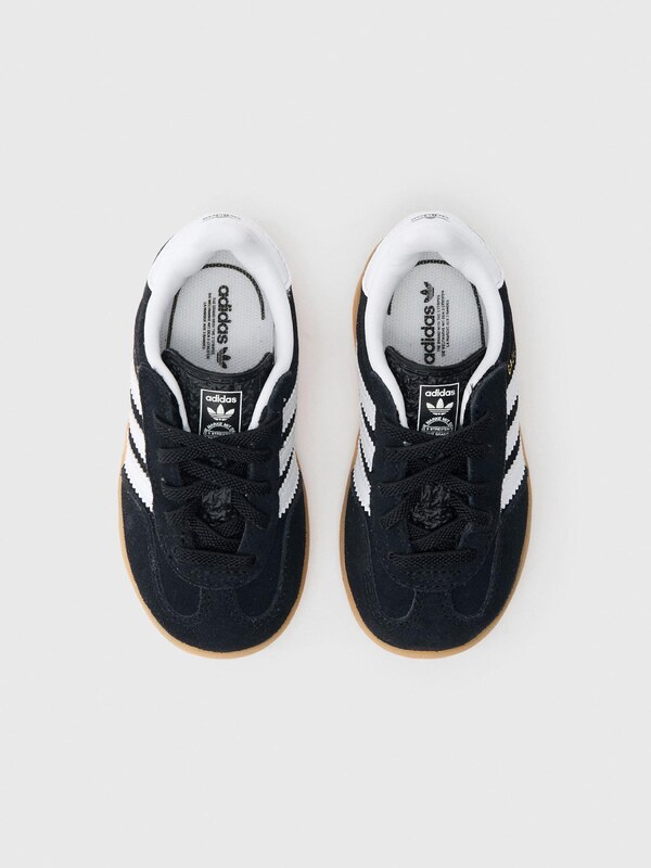 ADIDAS ORIGINALS Σνίκερ 'GAZELLE INDOOR' μαύρο / λευκό
