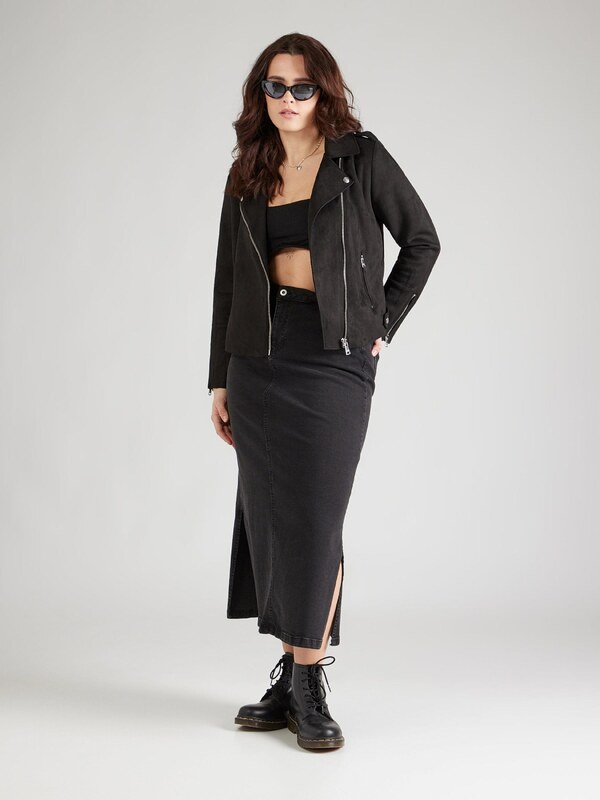 ONLY Carmakoma Φθινοπωρινό και ανοιξιάτικο μπουφάν 'CARSHERRY' μαύρο