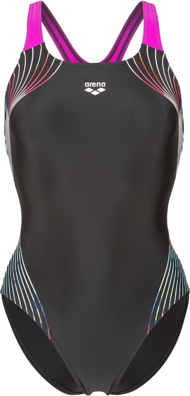 ARENA Ολόσωμο μαγιό 'NUANCE' ροζ / μαύρο