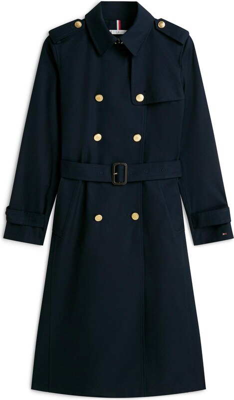 TOMMY HILFIGER Ανοιξιάτικο και φθινοπωρινό παλτό σκούρο μπλε