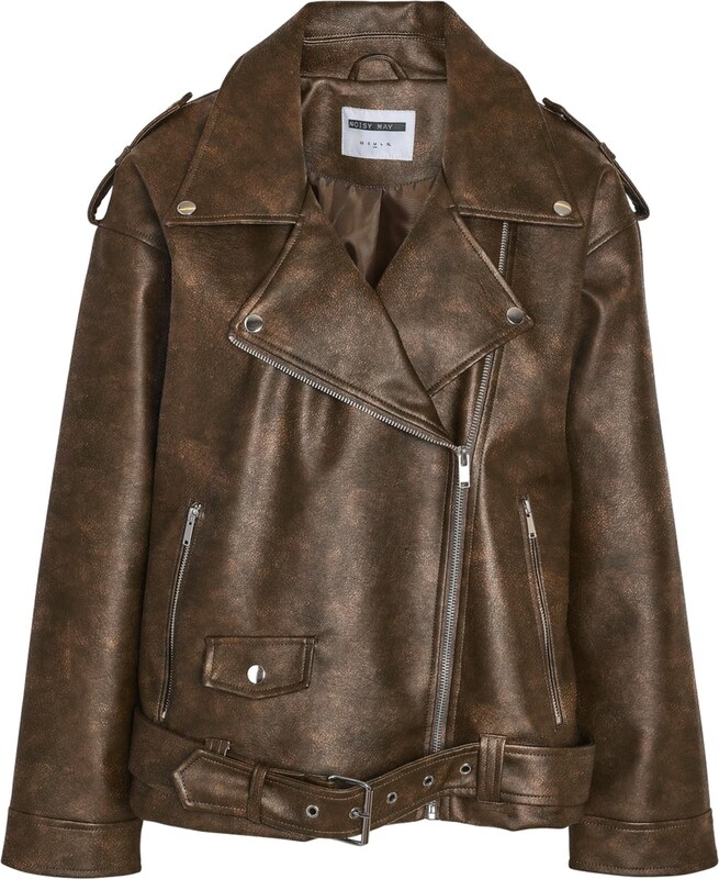 Noisy may Φθινοπωρινό και ανοιξιάτικο μπουφάν 'NMPAULINA' σκούρο καφέ