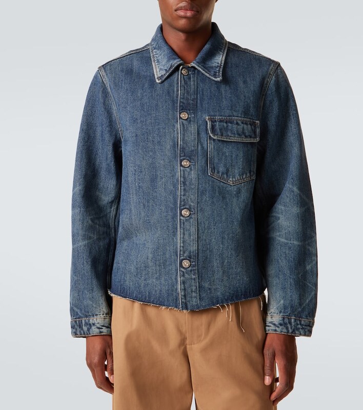 Our Legacy Cut Rebirth denim jacket