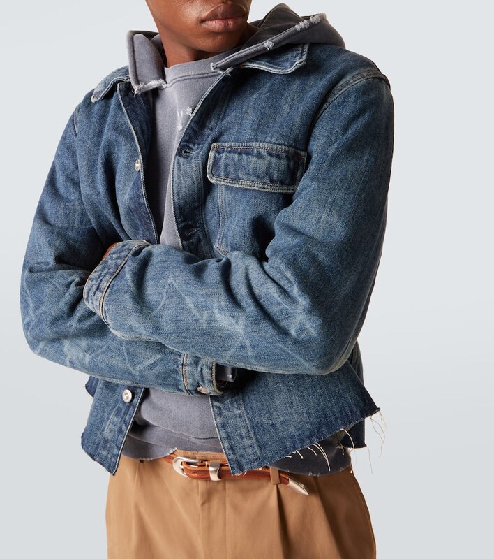 Our Legacy Cut Rebirth denim jacket