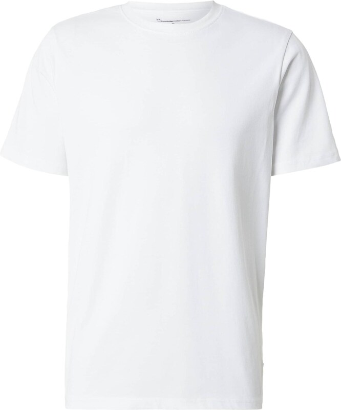 KnowledgeCotton Apparel Μπλουζάκι λευκό