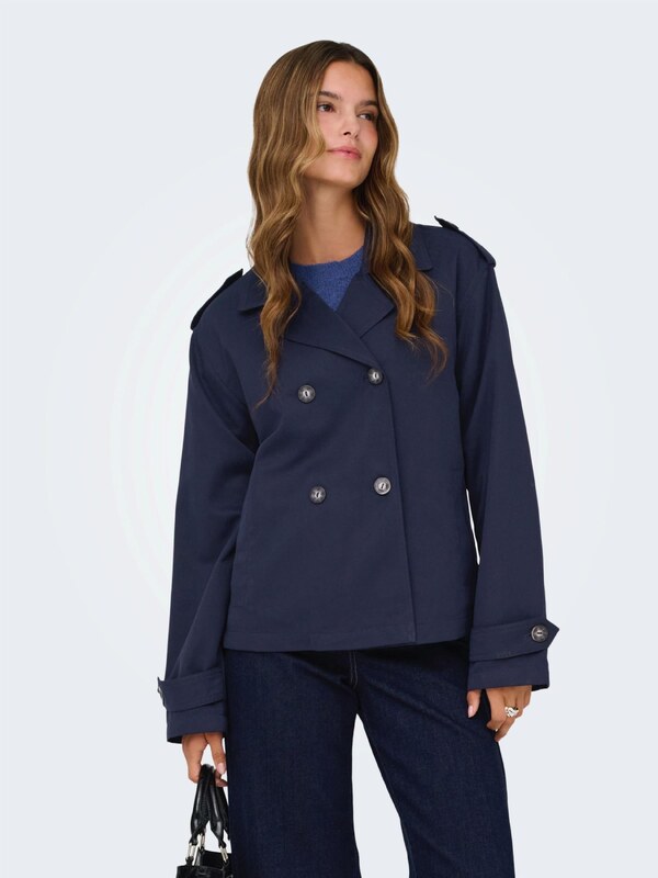 ONLY Ανοιξιάτικο και φθινοπωρινό παλτό 'ONLHANNAH' μπλε νύχτας