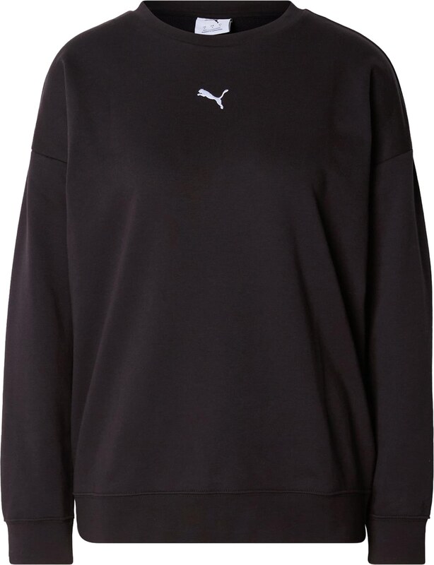 PUMA Αθλητική μπλούζα φούτερ 'ESS' μαύρο