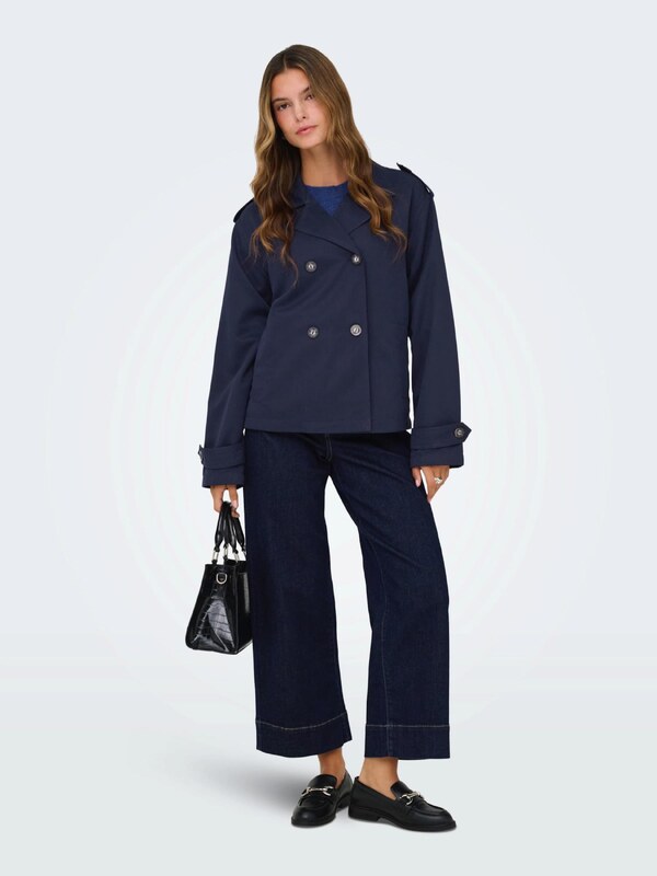 ONLY Ανοιξιάτικο και φθινοπωρινό παλτό 'ONLHANNAH' μπλε νύχτας